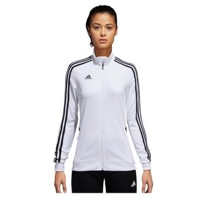 Adidas women’s tiro jacket white